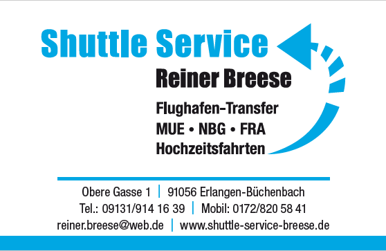 Shuttleservice Breese